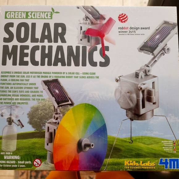 Solar Mechanics Kit with Red Propeller - Picture 1 of 3